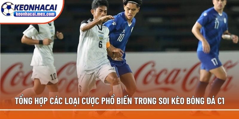 Tổng hợp các loại cược phổ biến trong soi kèo bóng đá C1